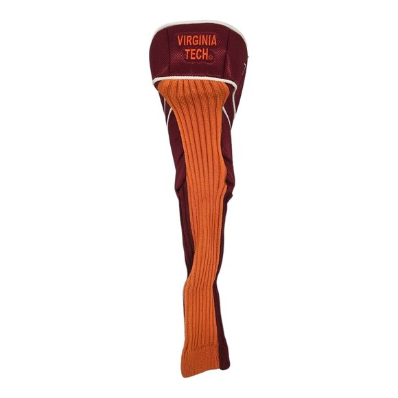 Virginia Tech Hokies Golf Club Head Cover Knit Sock #1 Driver VT College Team - Picture 2 of 7